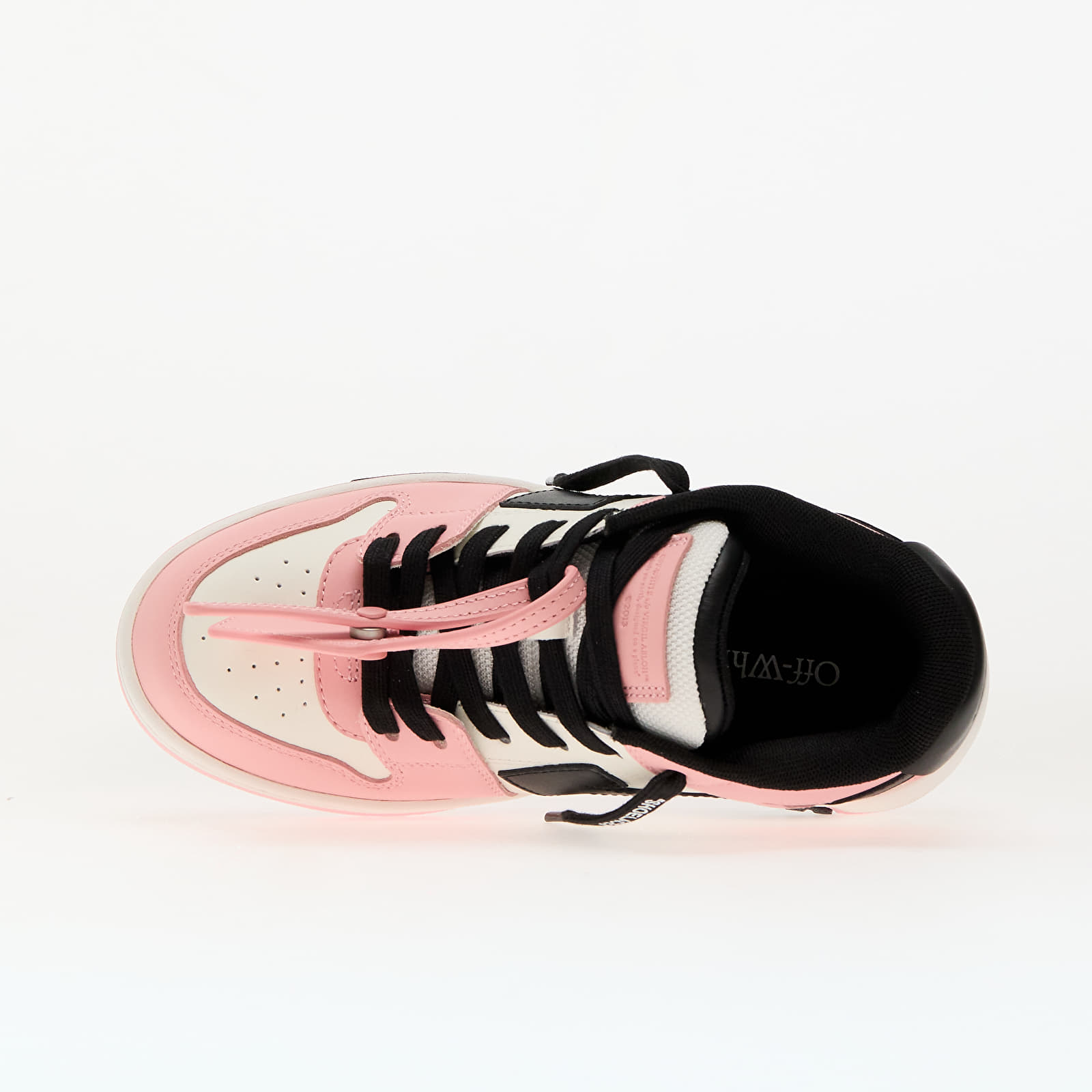 Férfi cipők Off-White Kids Out Of Office Pink Black