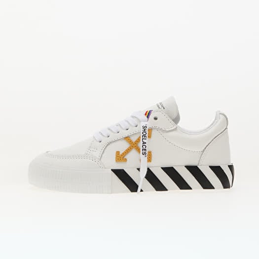 Off-White Kids Vulcanized Leather White Ocher Yellow