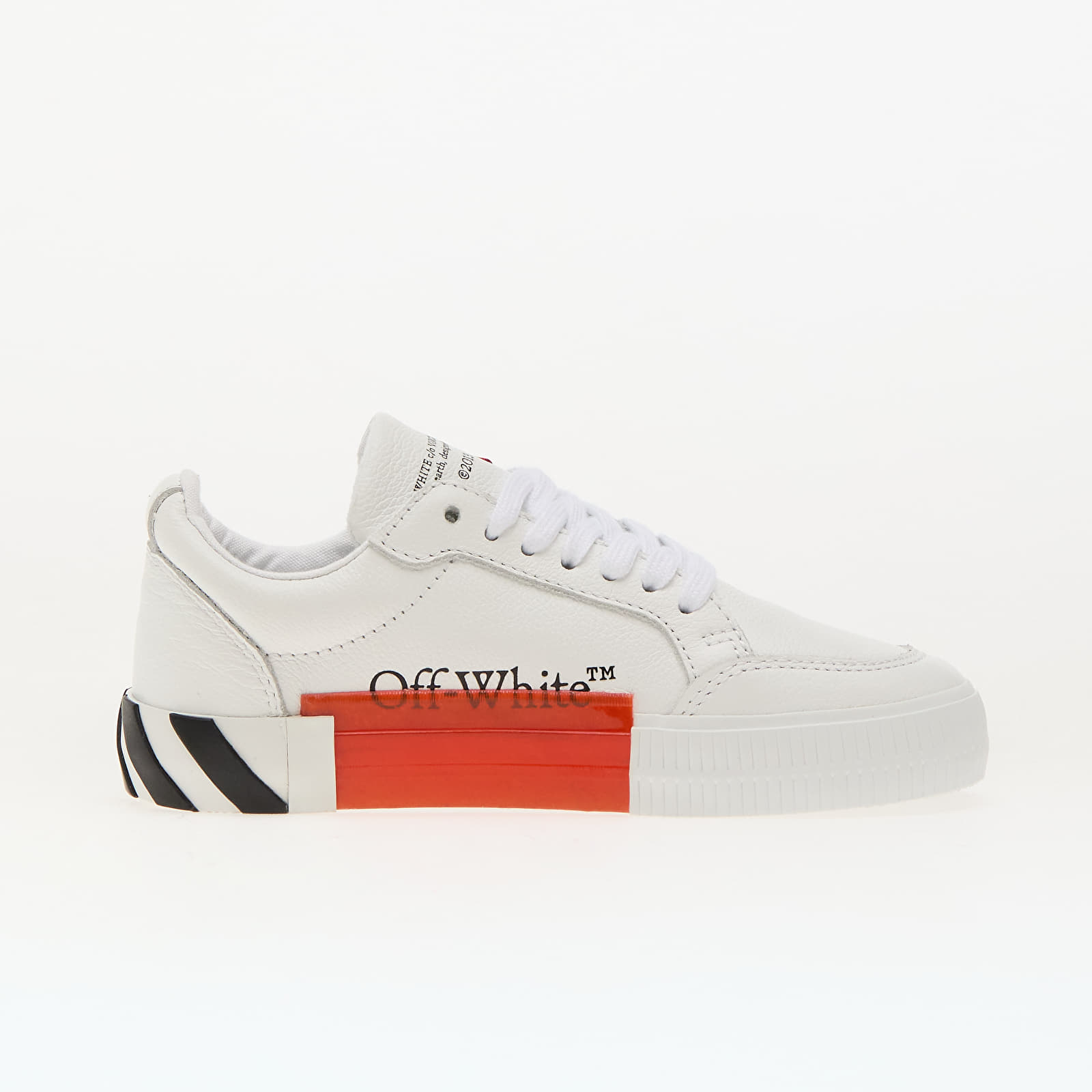 Männer Off-White Kids Vulcanized Leather White Ocher Yellow