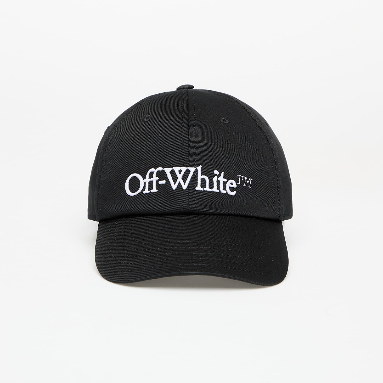 Sapkák Off-White Drill Bookish Baseball Cap Black/ White