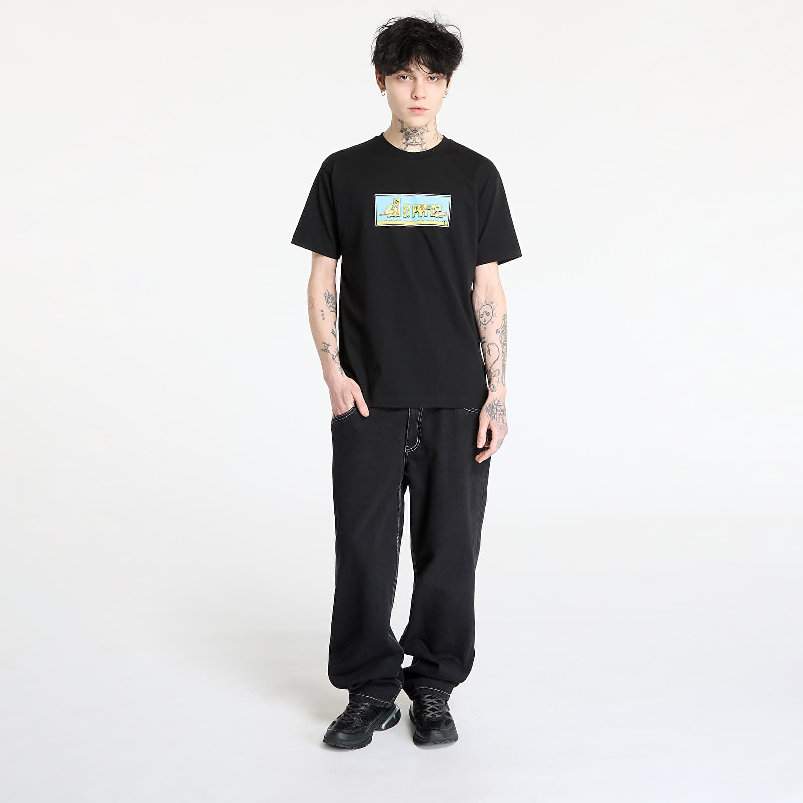 Тениски DIME Dime World T-Shirt UNISEX Black