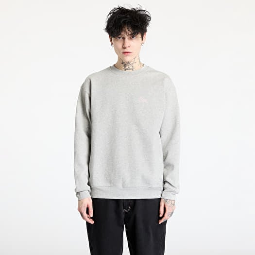 DIME Classic Small Logo Crewneck UNISEX Heather Gray
