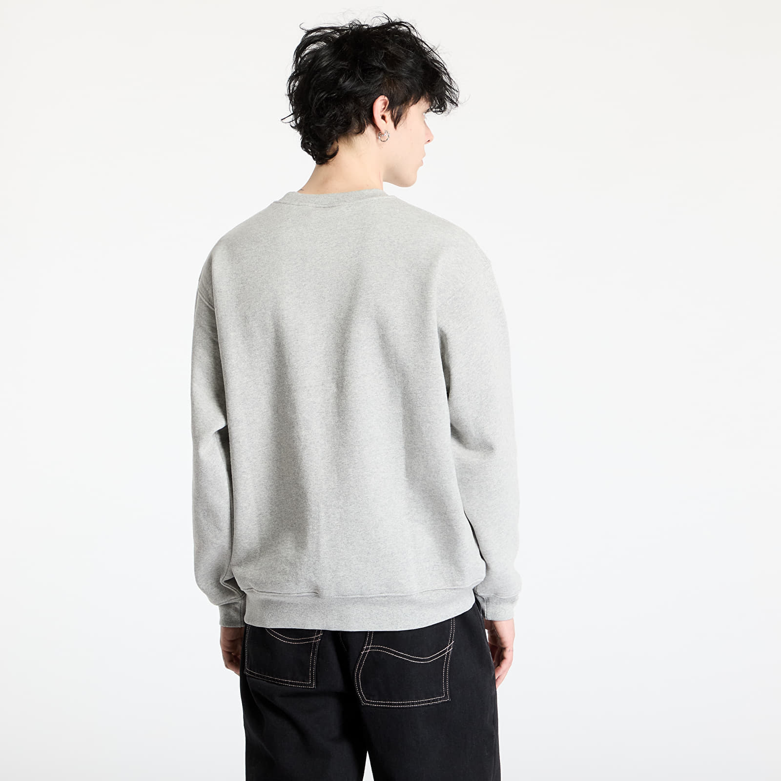 Kapucnis pulóverek és pulcsik DIME Classic Small Logo Crewneck UNISEX Heather Gray