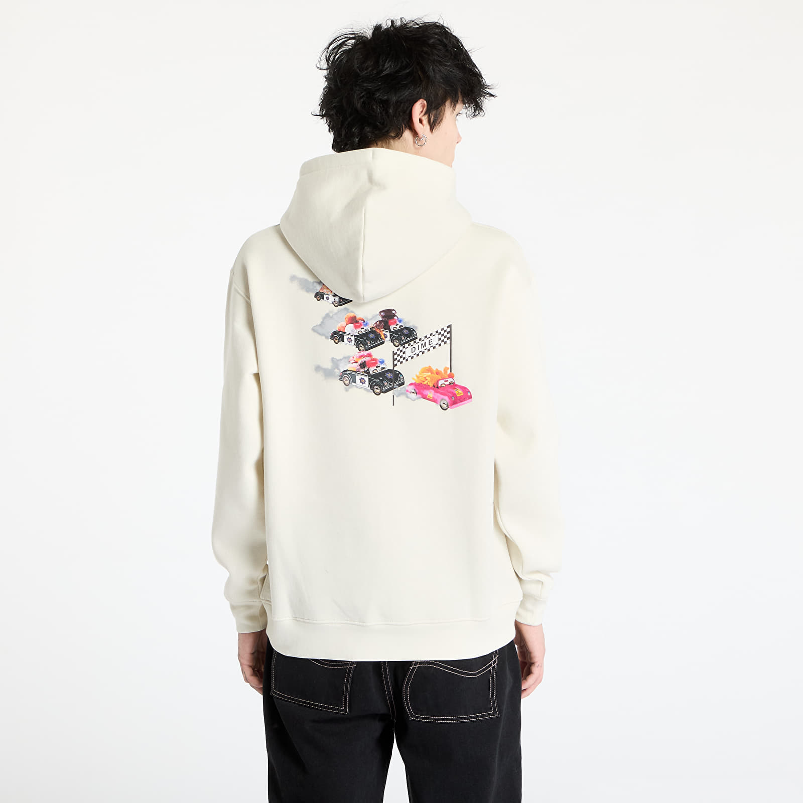 Kapucnis pulóverek és pulcsik DIME 2Fast 2Delicious Hoodie UNISEX Natural