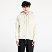 DIME Cursive Small Logo Zip-Hoodie UNISEX Natural