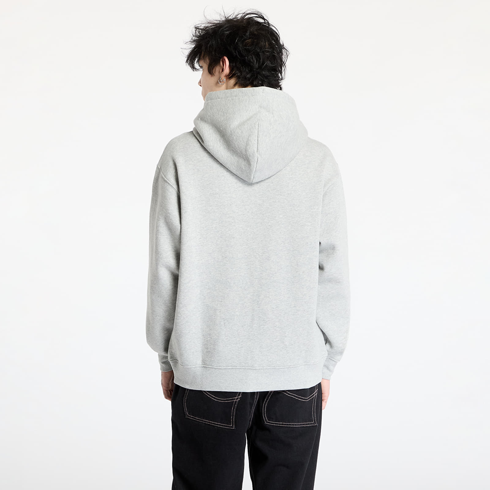 Kapucnis pulóverek és pulcsik DIME Cursive Logo Hoodie UNISEX Heather Gray
