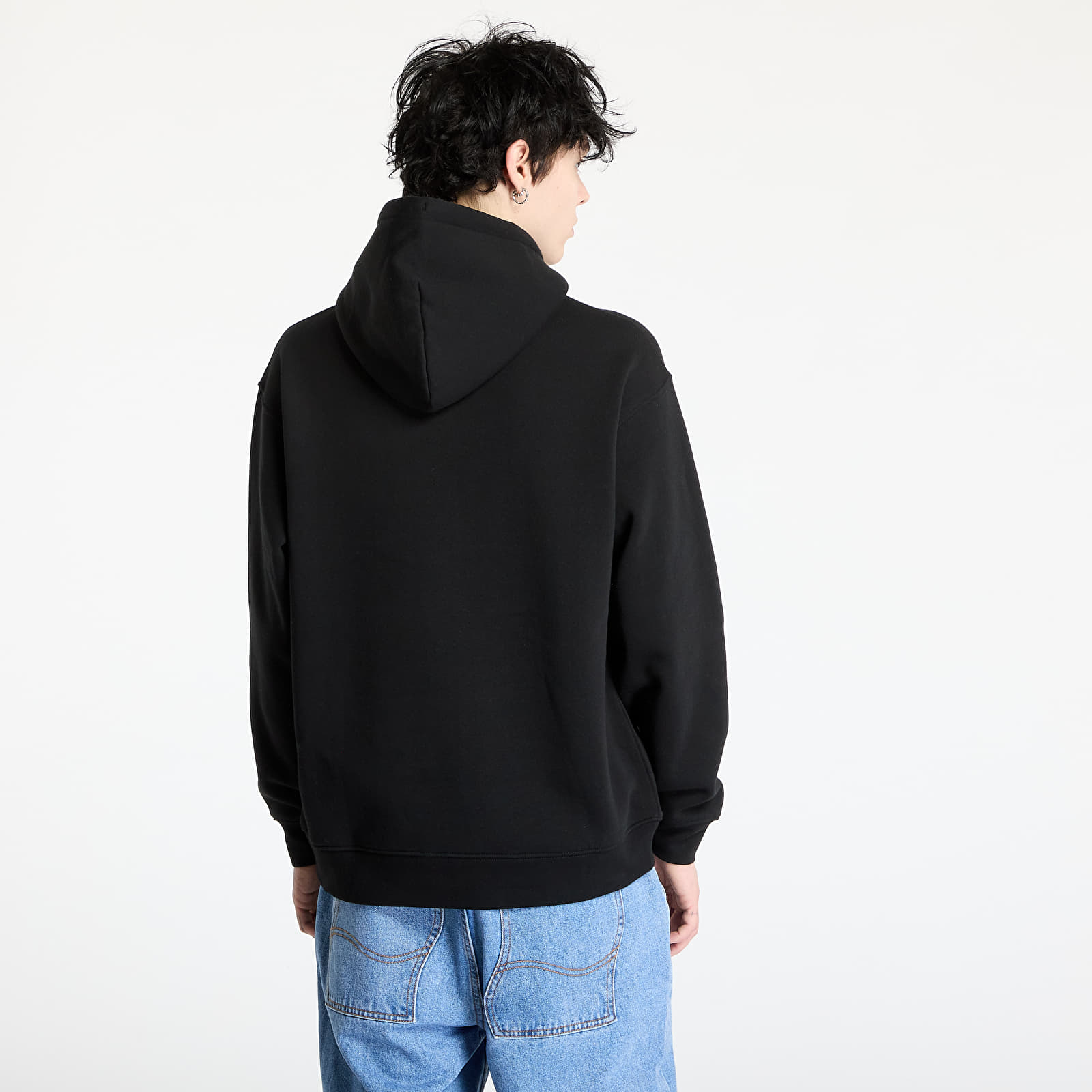 Kapucnis pulóverek és pulcsik DIME Cursive Logo Hoodie UNISEX Black