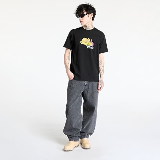 【DIME】 2Fast 2Delicious T-Shirt / Black Dime Men's 2Fast 2Delicious T-Shirt in Black Dime