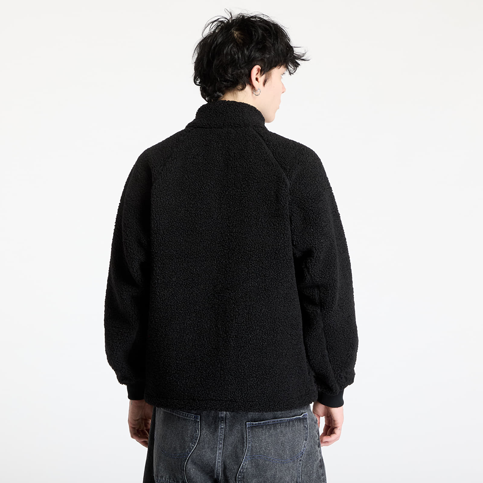 Jackets DIME Polar Fleece Sherpa Zip UNISEX Black
