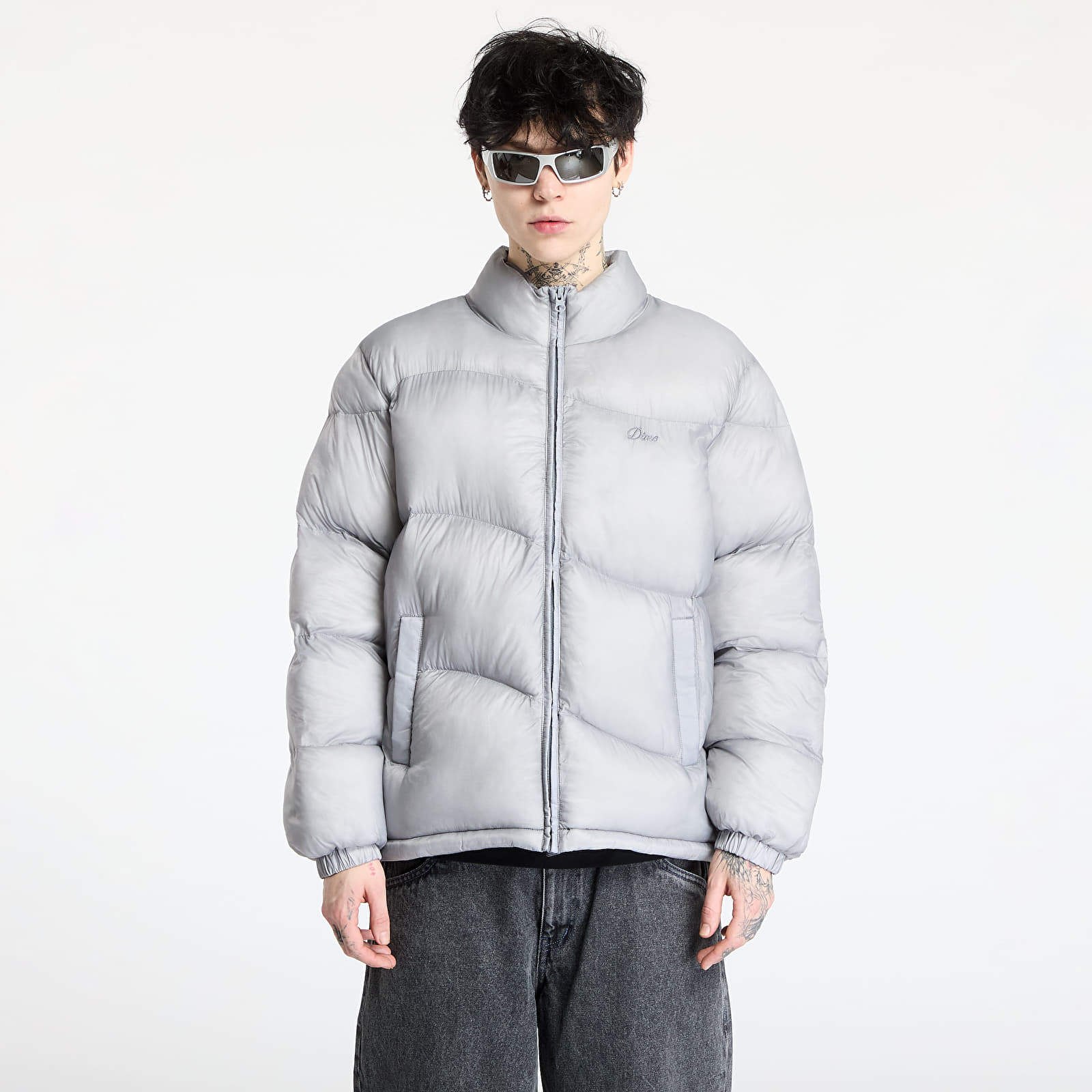 Jacken DIME Classic Ripstop Puffer UNISEX Silver