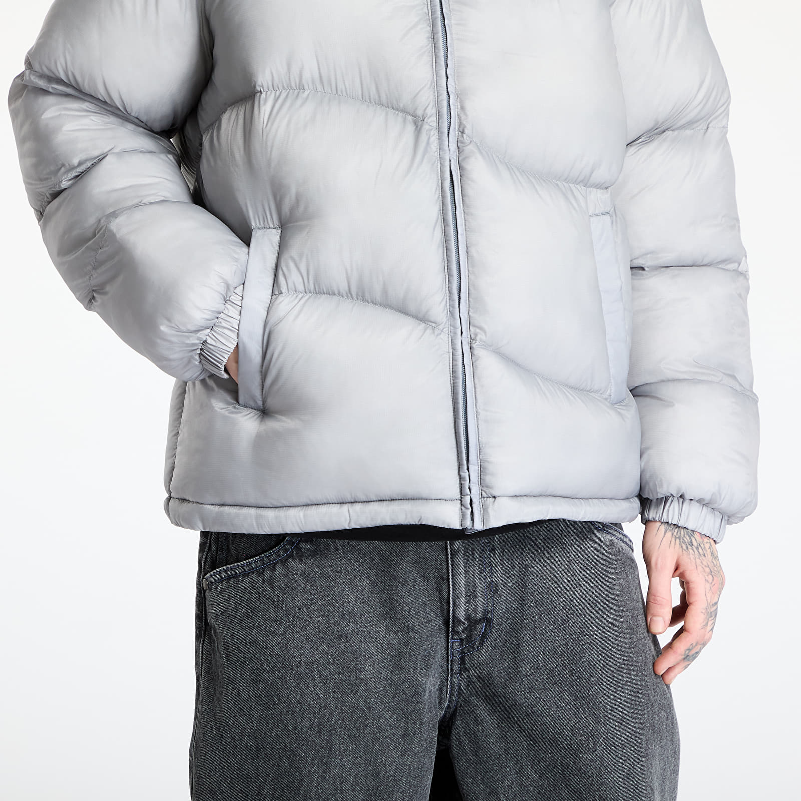 Jacken DIME Classic Ripstop Puffer UNISEX Silver