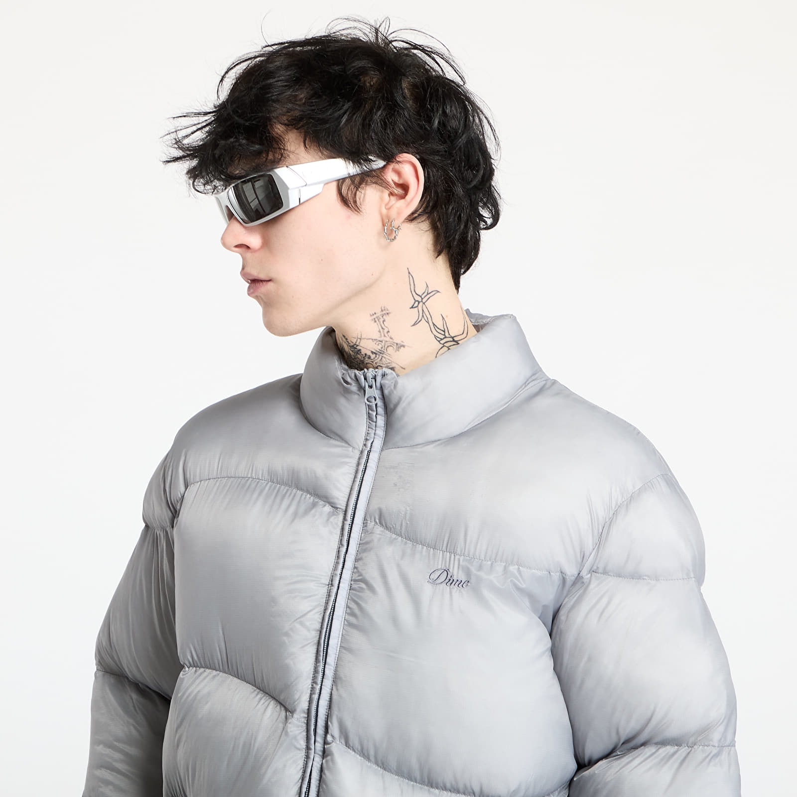 Jacken DIME Classic Ripstop Puffer UNISEX Silver