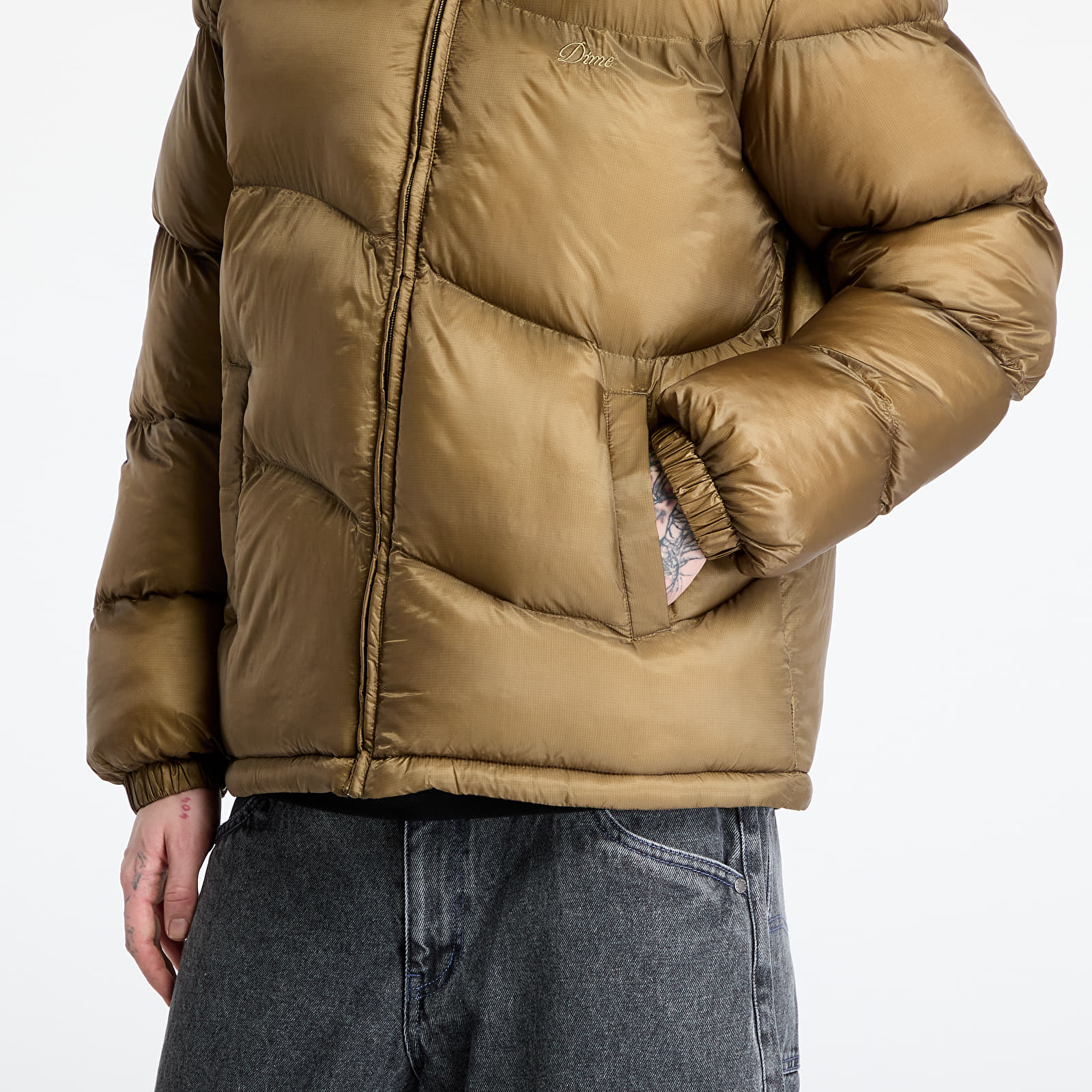Dzsekik DIME Classic Ripstop Puffer UNISEX Gold