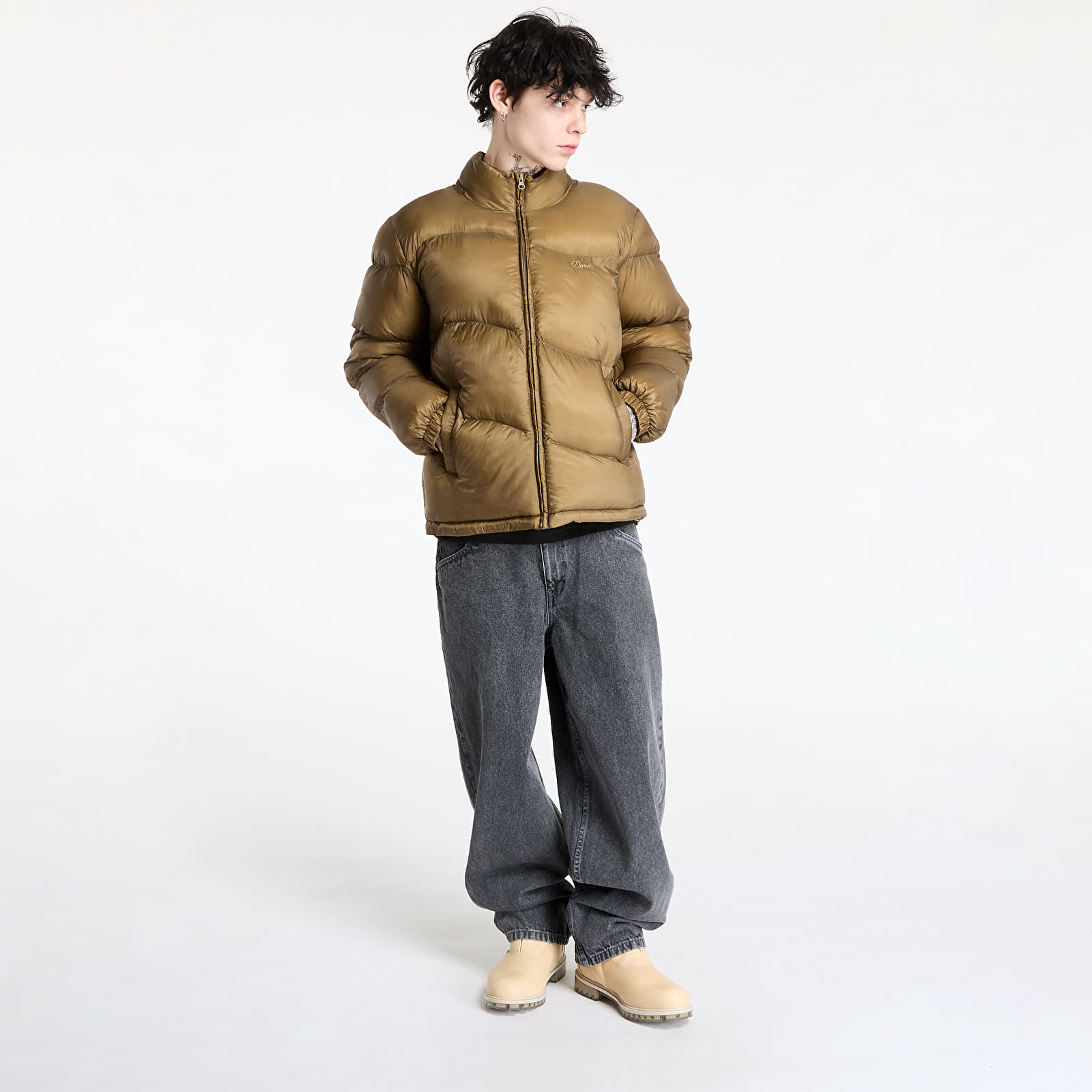 Dzsekik DIME Classic Ripstop Puffer UNISEX Gold