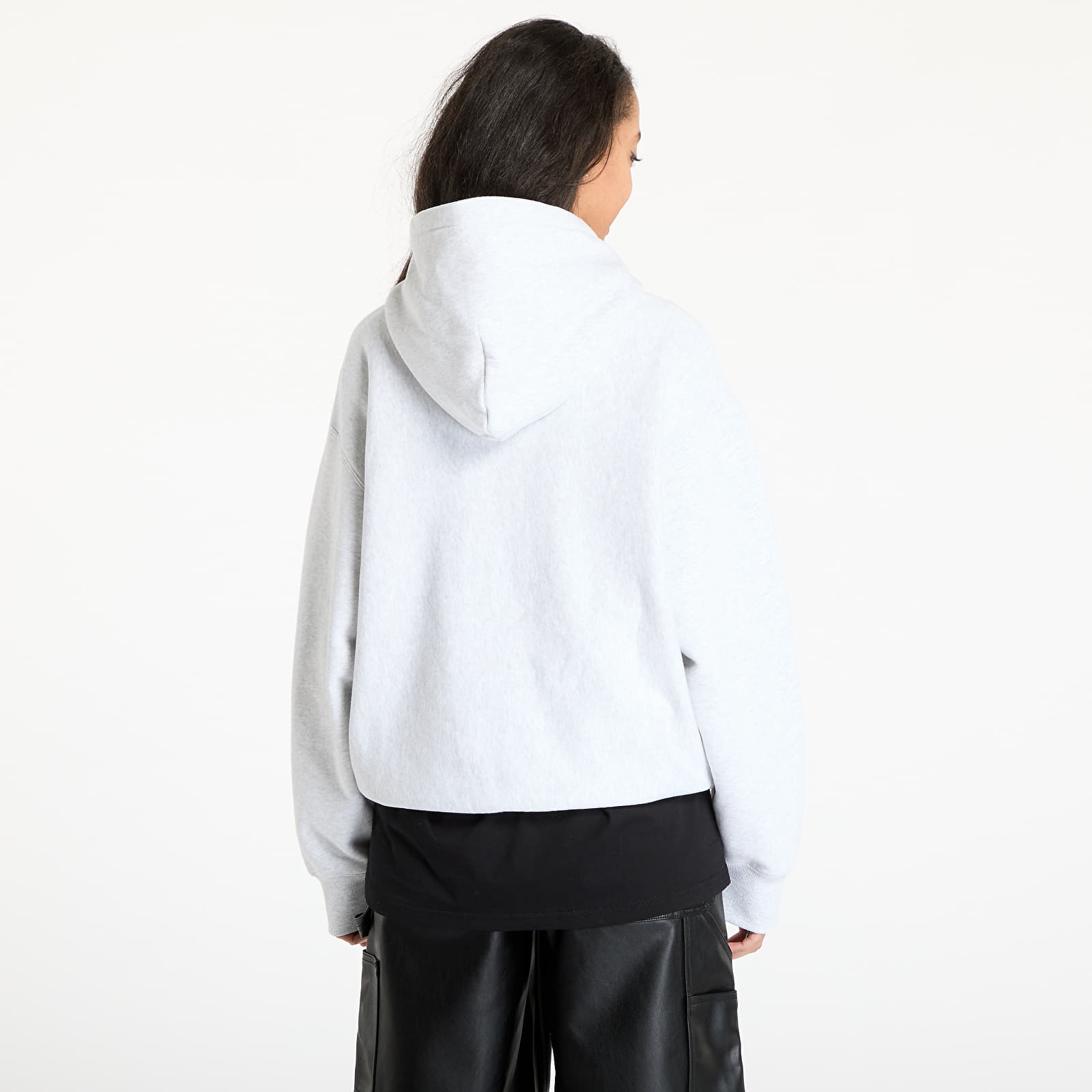 Hoodies and sweatshirts  Carhartt WIP Hooded Label Script Sweat UNISEX Ash Heather