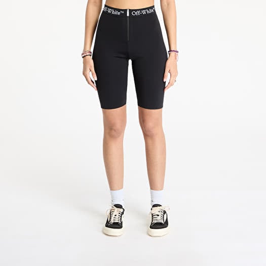 Šortky Off-White Logoband Zipped Shorts Black