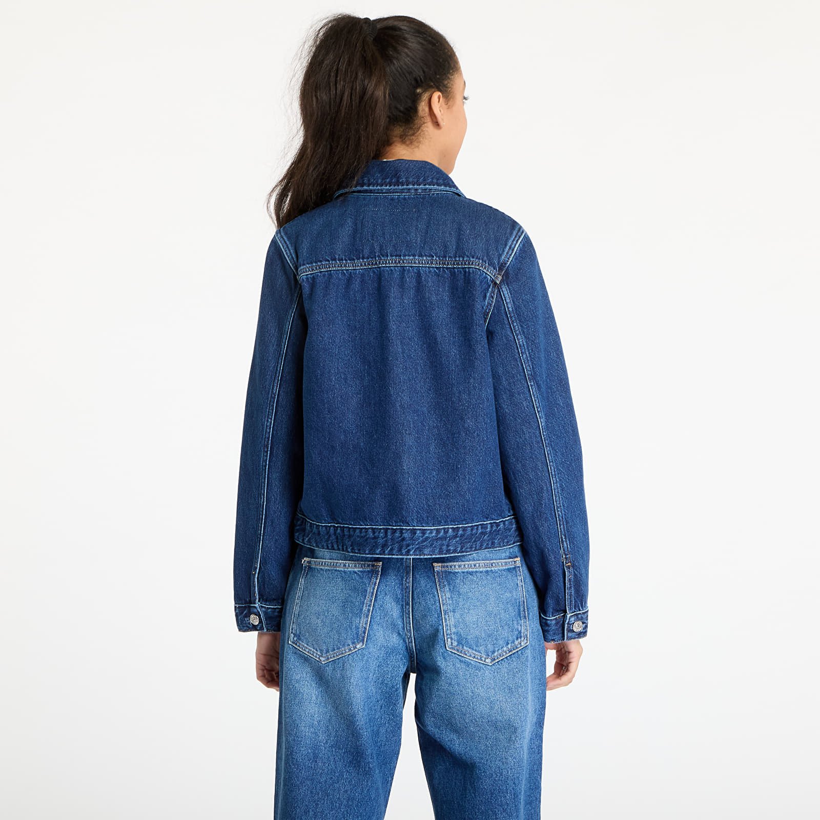 Jacken Calvin Klein Jeans Zip Denim Jacket Denim