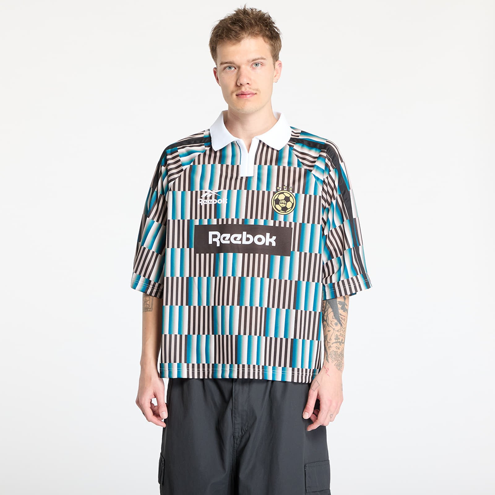 Koszulki Reebok LTD Soccer Tee 22 Graphic Brown