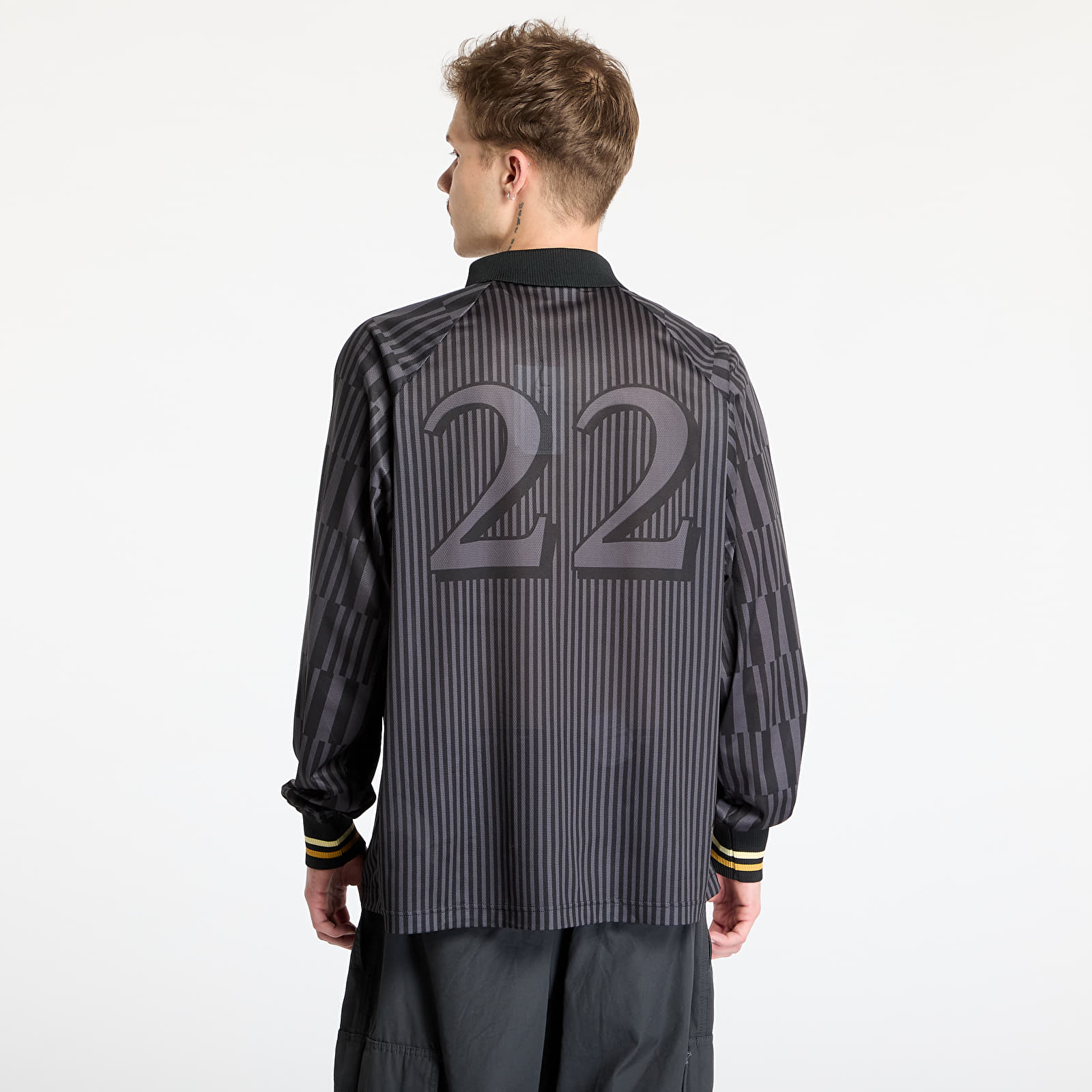 Dresy Reebok LTD Soccer Long Sleeve Tee 22 Graphic Black