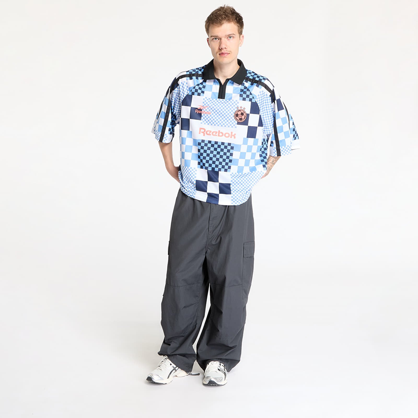Trikots Reebok LTD Soccer Tee 22 Graphic Blue