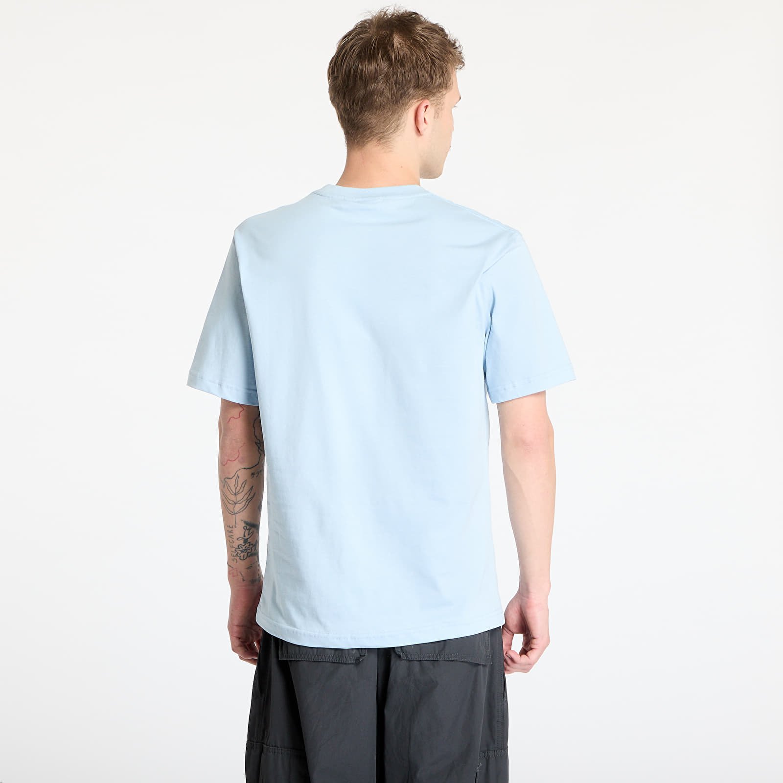 Trička Daily Paper Orbit Emb T-Shirt Subdued Blue