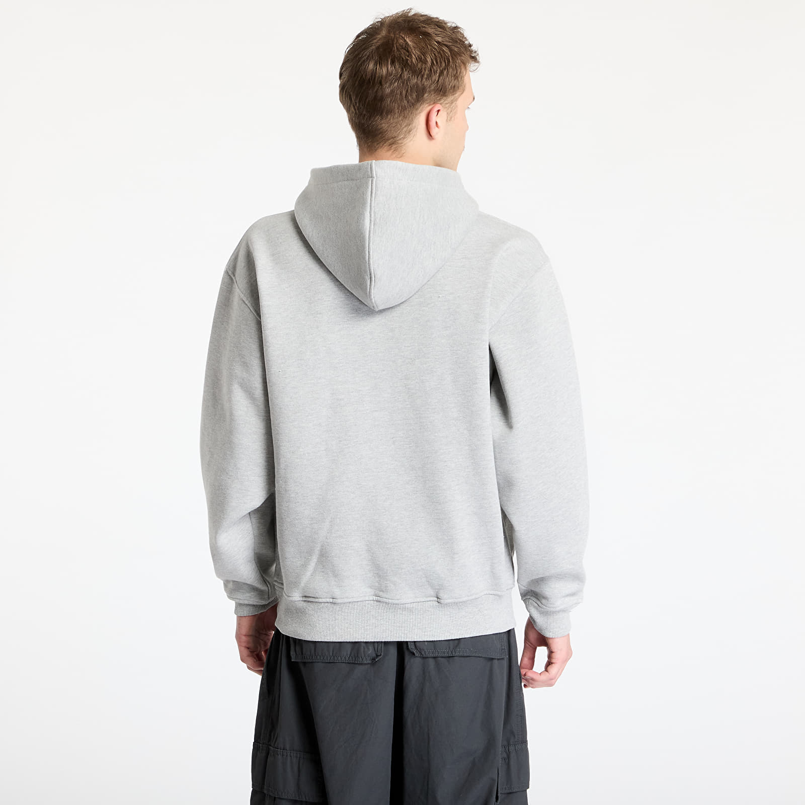 Kapucnis pulóverek és pulcsik Daily Paper Chain Stitch Oversized Hoodie Grey