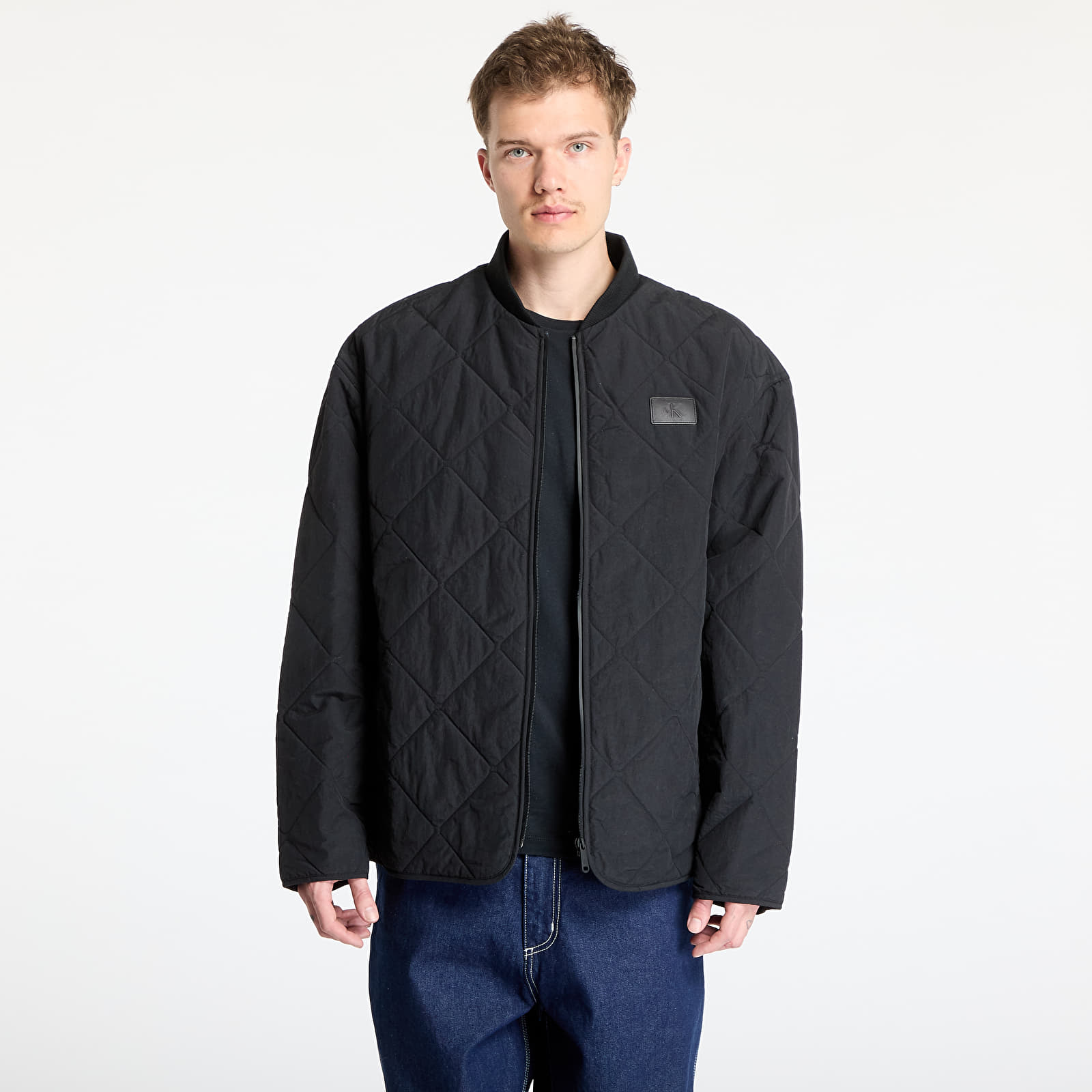 Bundy Calvin Klein Jeans Quilted Jacket Black
