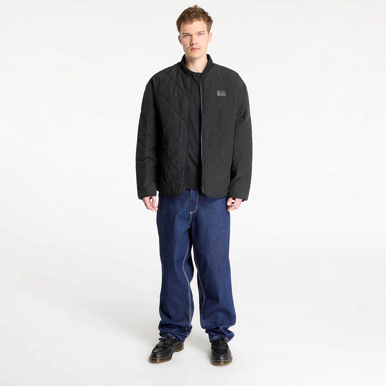 Bundy Calvin Klein Jeans Quilted Jacket Black