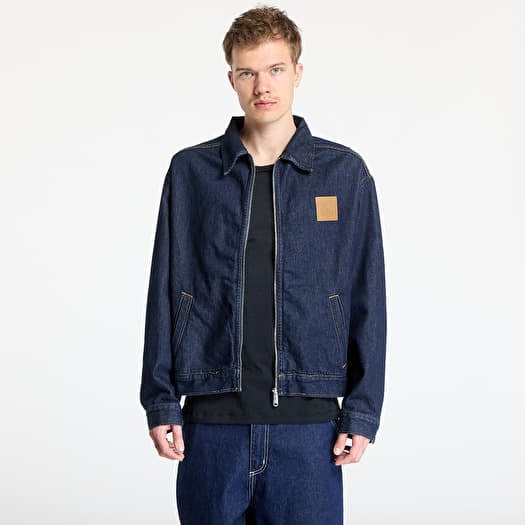 Calvin Klein Jeans Relaxed Zip Denim Jacket Denim