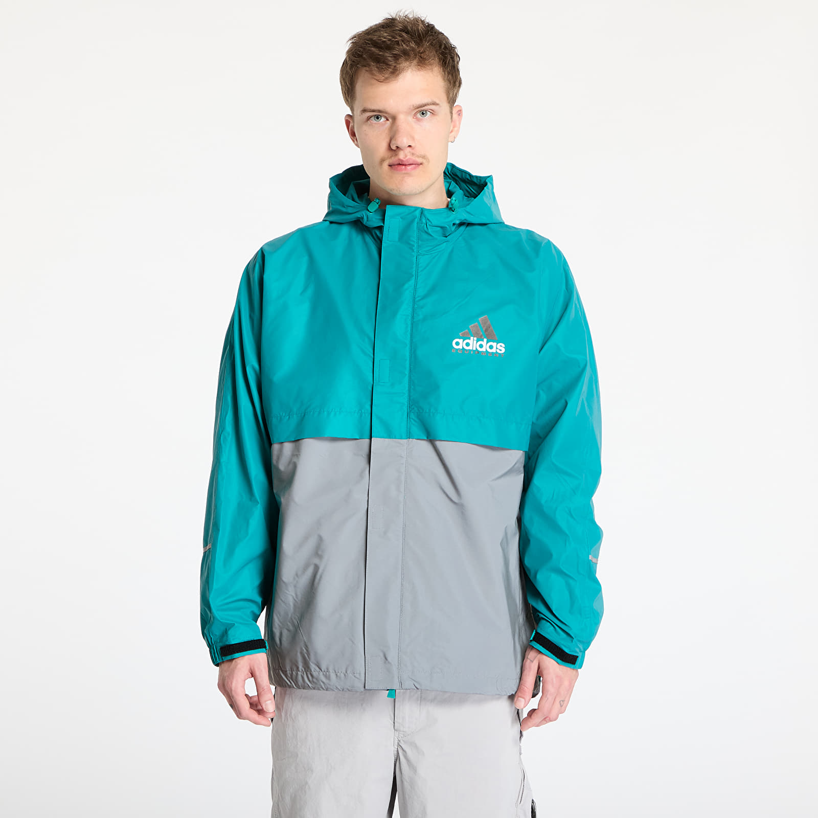 Pánské bundy adidas Equipment Windbreaker Equipment Green