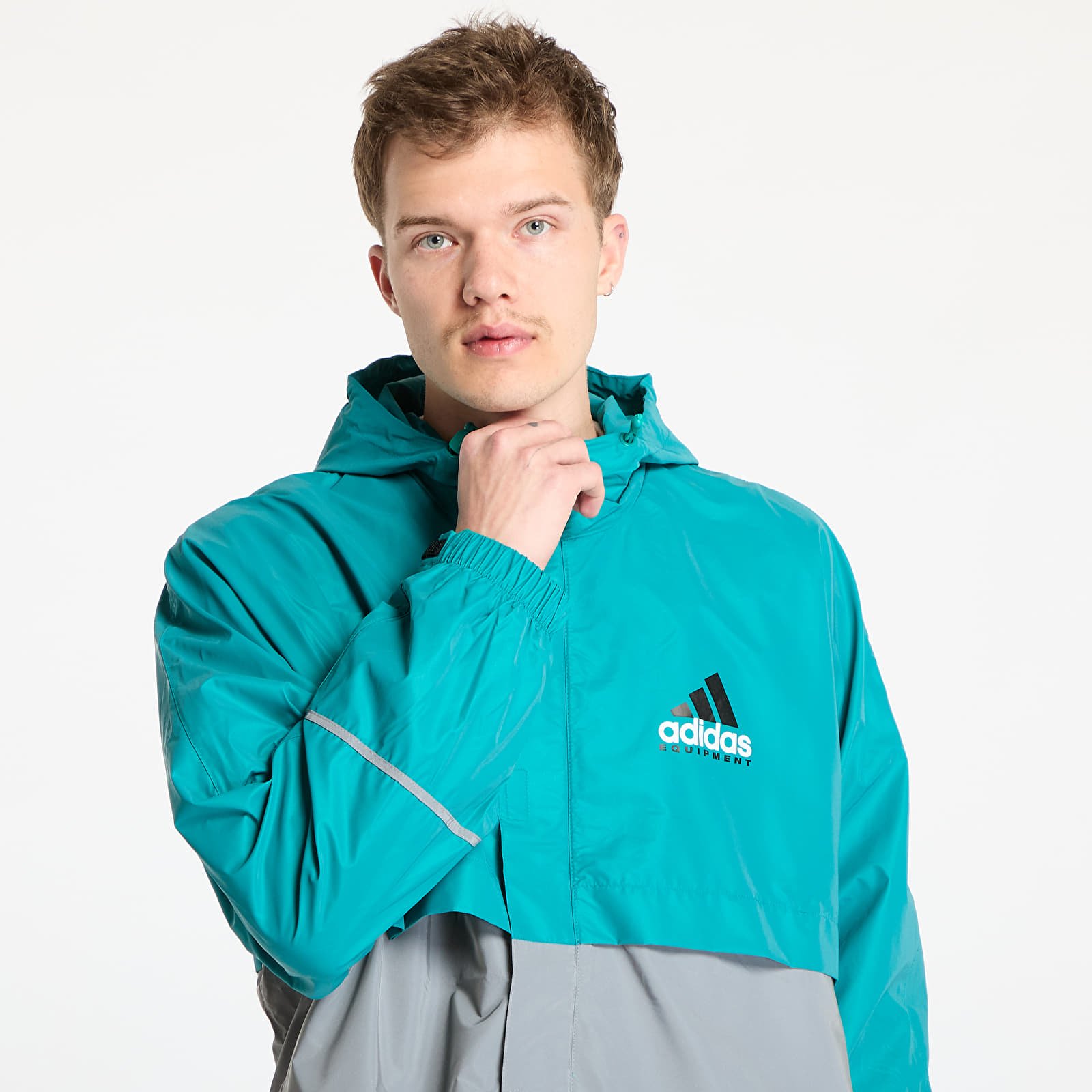 Pánské bundy adidas Equipment Windbreaker Equipment Green