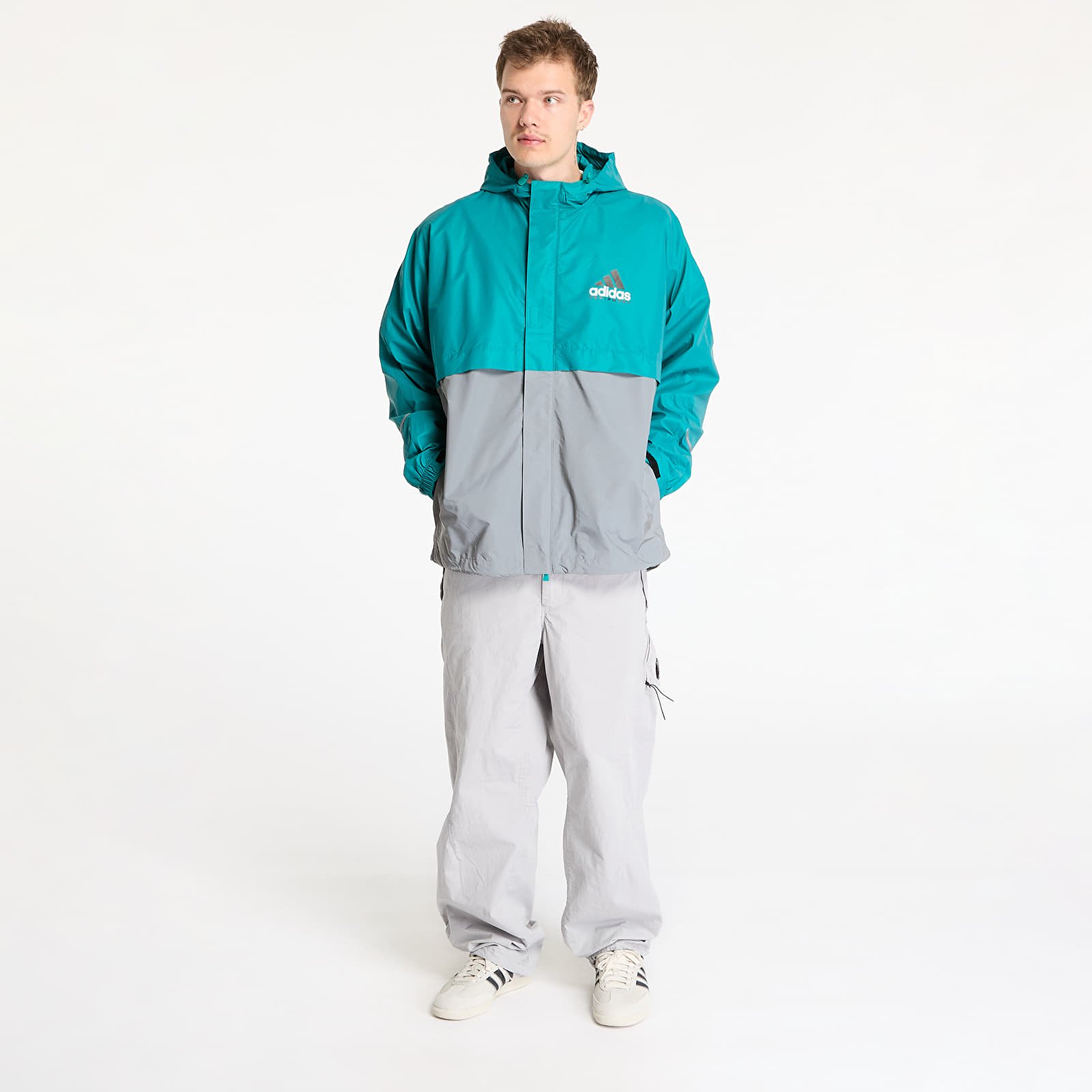 Pánské bundy adidas Equipment Windbreaker Equipment Green