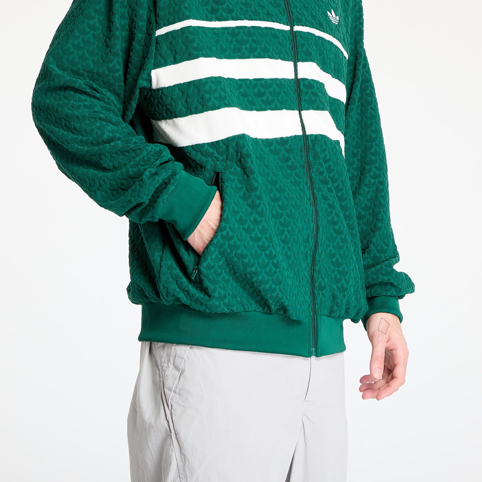 Men's jackets adidas Originals Track Top Collegiate Green