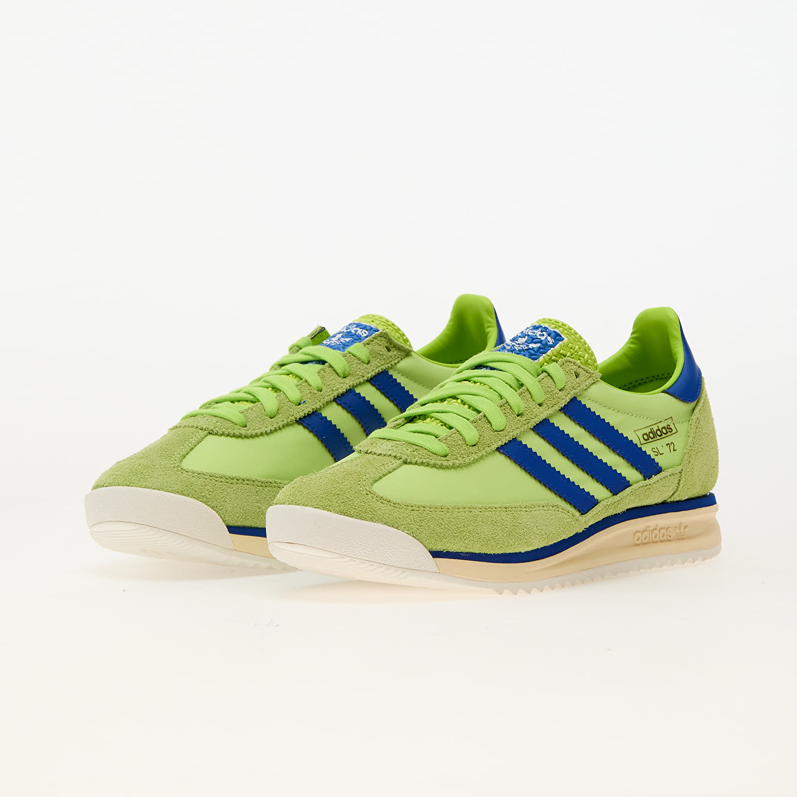 Încălțăminte și sneakerși pentru bărbați adidas SL 72 Rs Solar Slime/ Royal Blue/ Pulse Lime