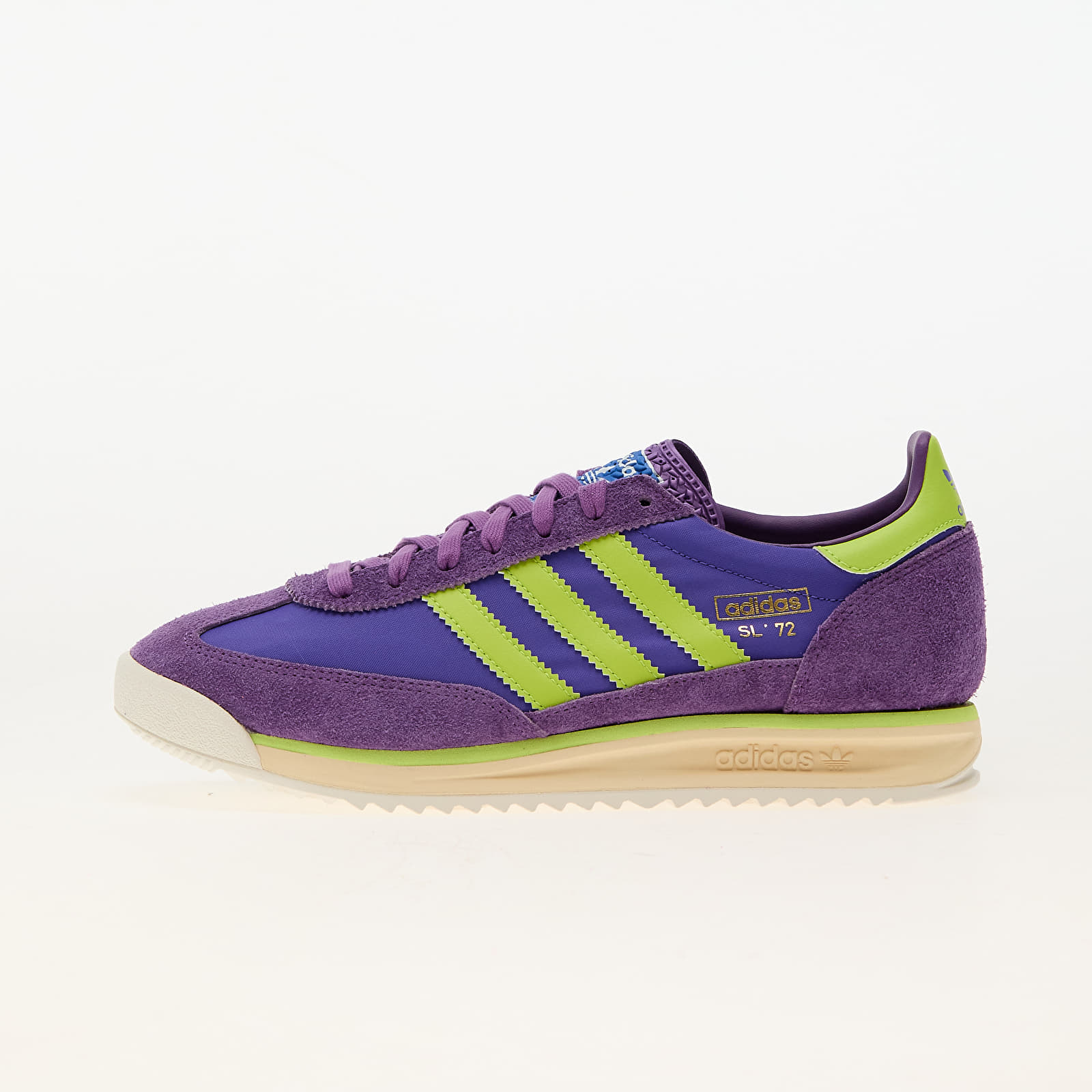 Încălțăminte și sneakerși pentru bărbați adidas SL 72 Rs Active Purple/ Solar Slime/ Supplier Colour