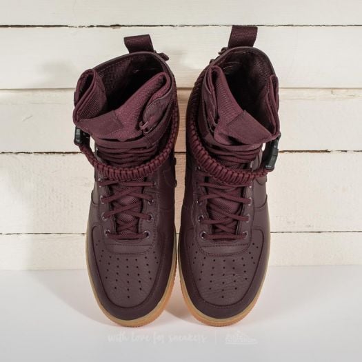 Men s shoes Nike SF Air Force 1 Deep Burgundy Deep Burgundy Footshop