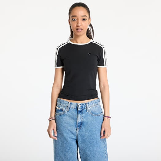 Tričko adidas Originals 3 Stripes Cali Tee Black