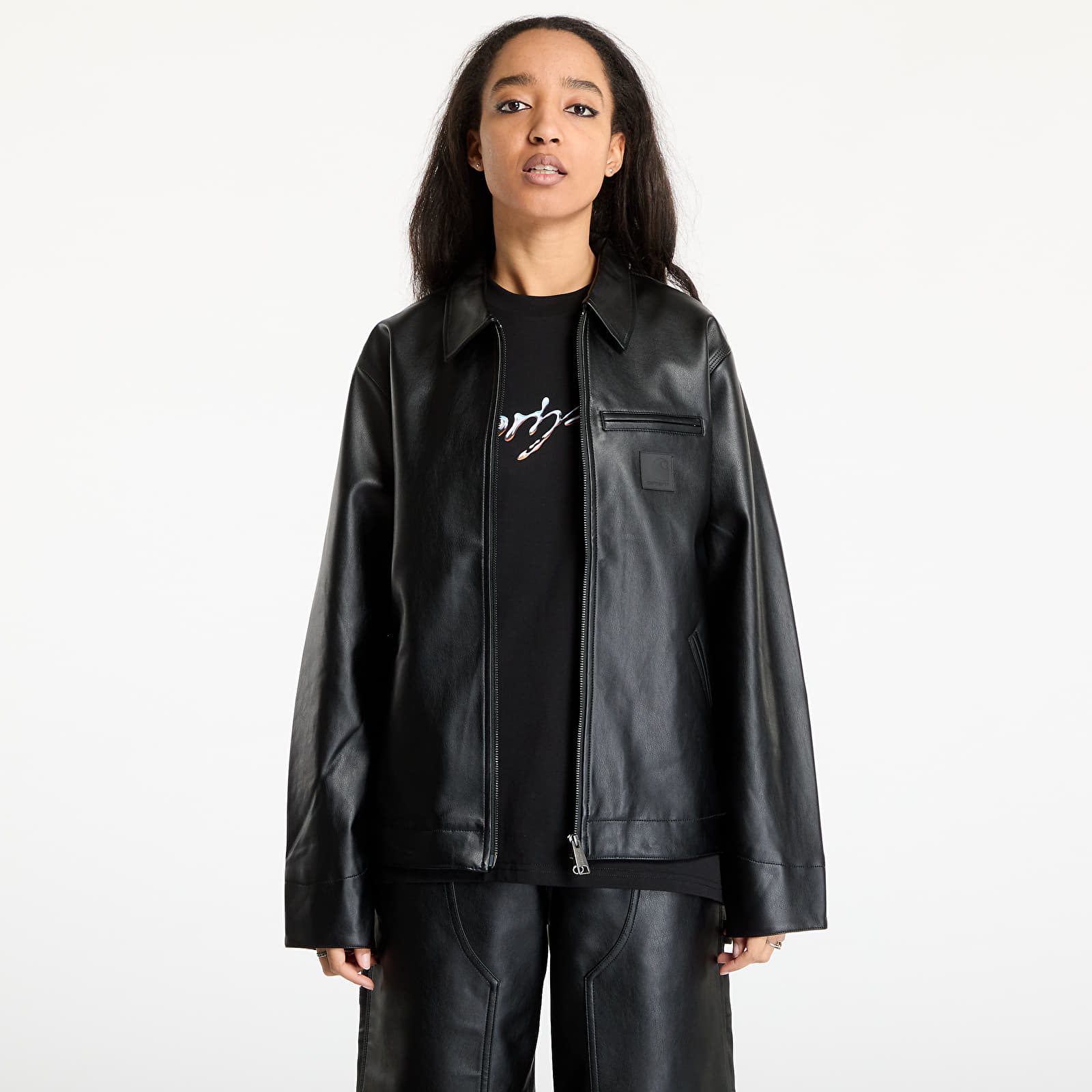 Kurtki Carhartt WIP Detroit Jacket UNISEX Black