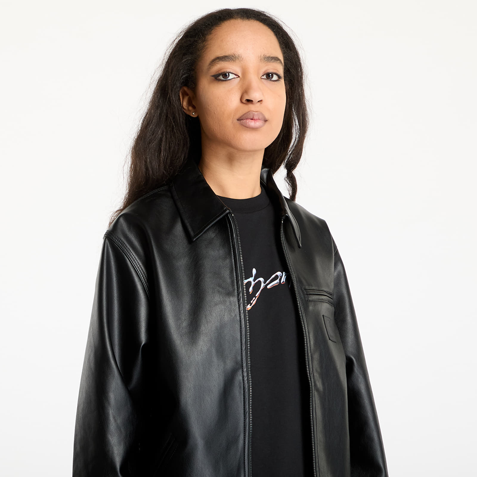 Kurtki Carhartt WIP Detroit Jacket UNISEX Black