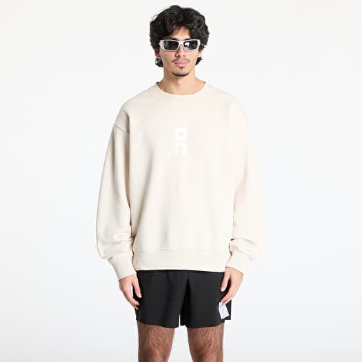 On Club Crew Graphic Sweatshirt Silver