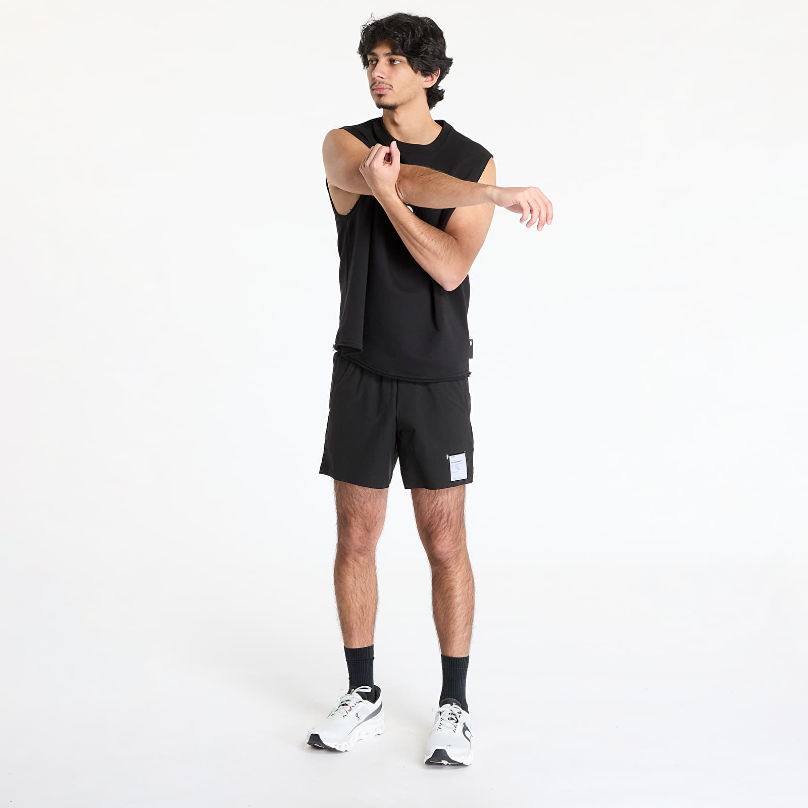 Topy On Club Crew Crop Black