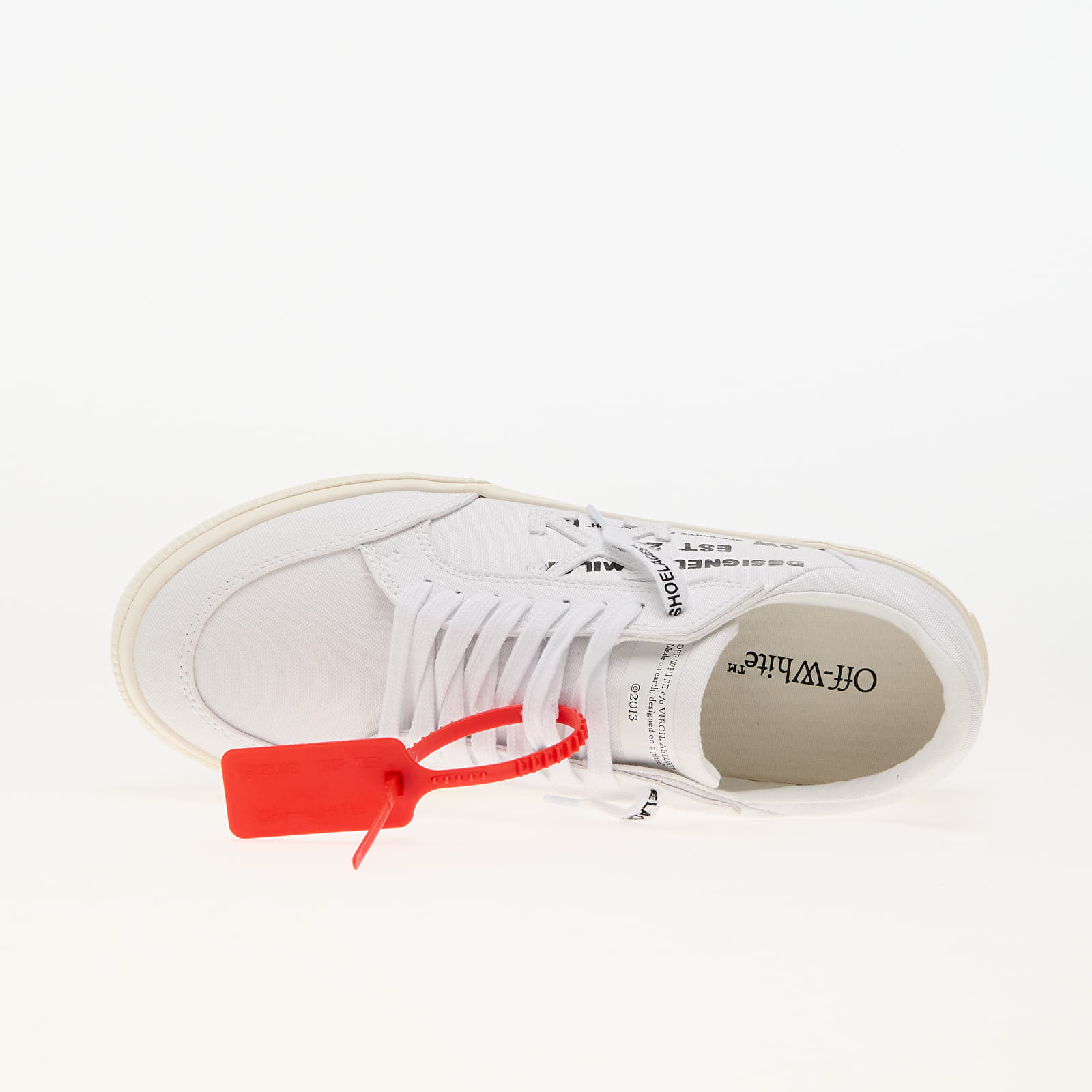 Pánske tenisky a topánky Off-White New Low Vulcanized Animation White Blue