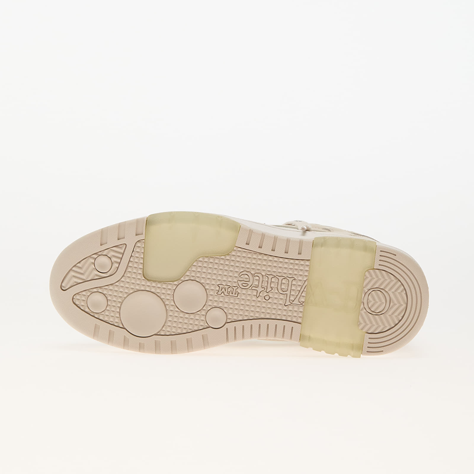 Női cipők Off-White Out Of Office Calf Leather White Beige