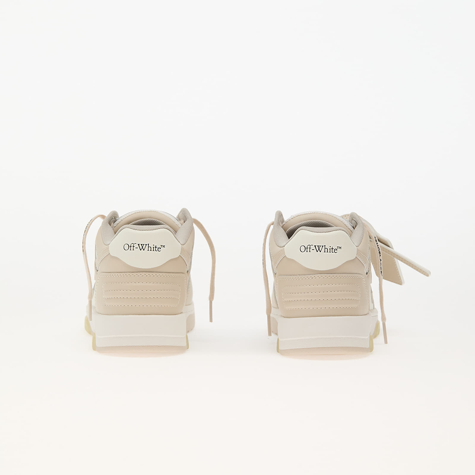 Női cipők Off-White Out Of Office Calf Leather White Beige