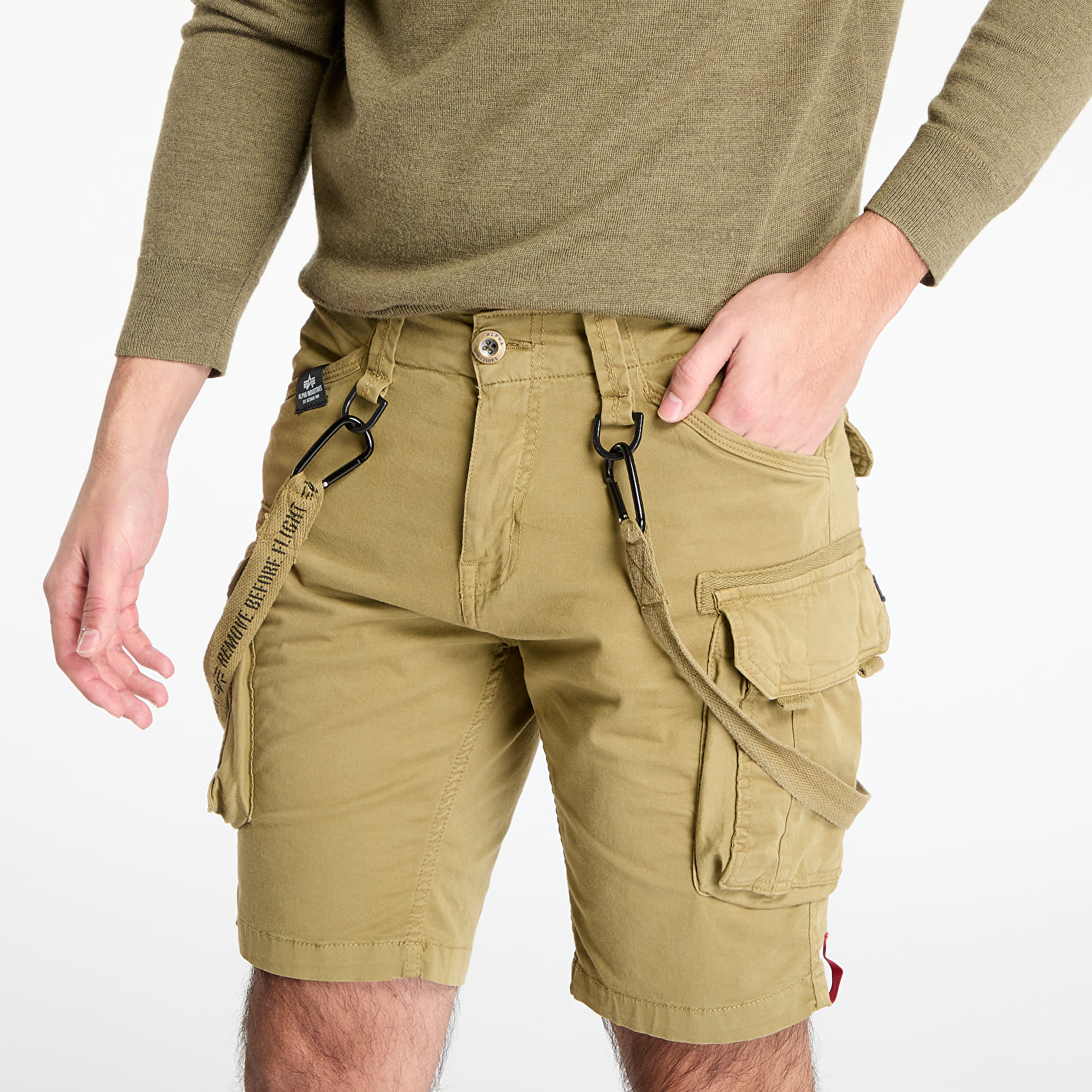 Men's shorts Alpha Industries Inc. Utility Short Olive
