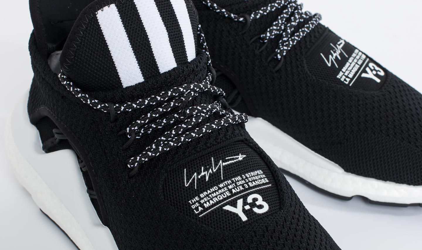 Y3 saikou black and white best sale