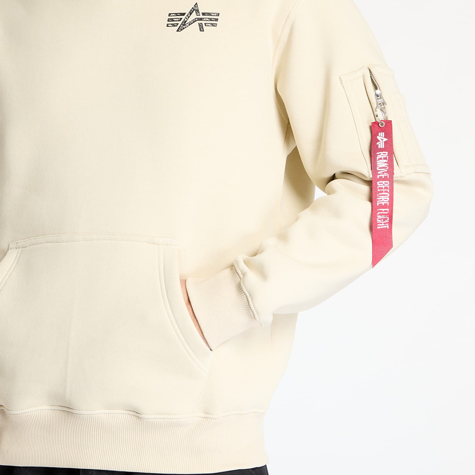 Ανδρικά φούτερ  Alpha Industries Inc. Signature BP Hoodie Vintage White