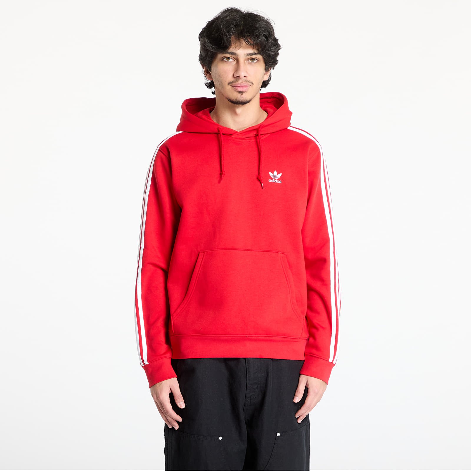 Men's hoodies adidas Adicolor Classics 3-Stripes Hoody Better Scarlet