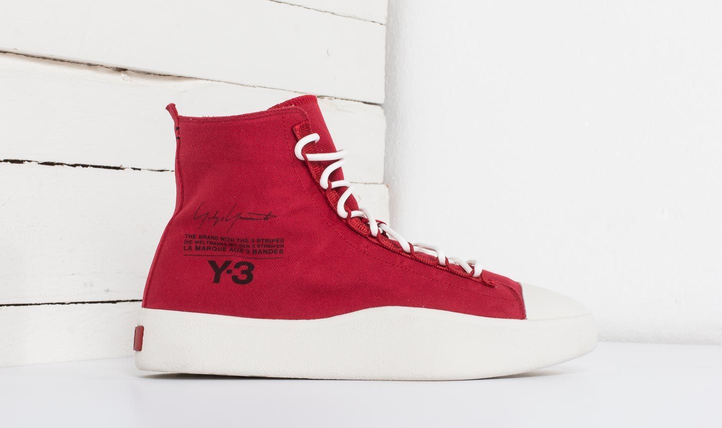 Y3 best sale bashyo red