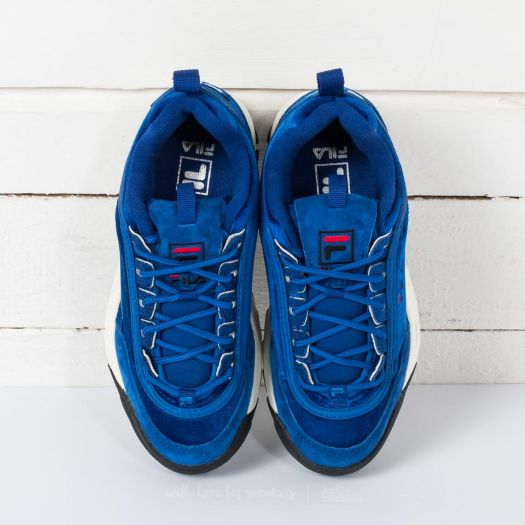White Fila Disruptor Royal Blue Fila Outlet Royal Blue Fila